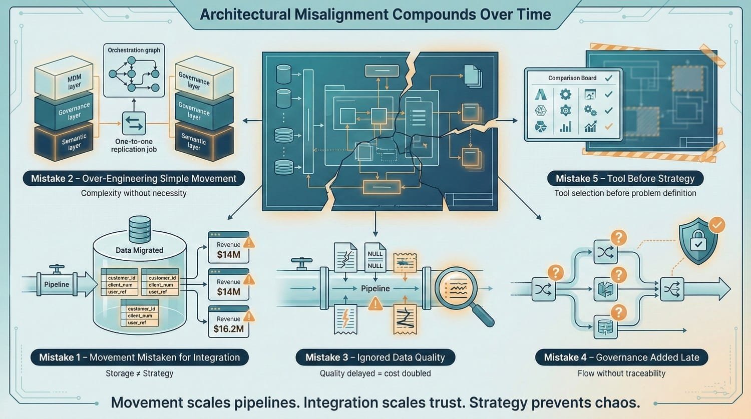 Architectural Misalignment Data Flow