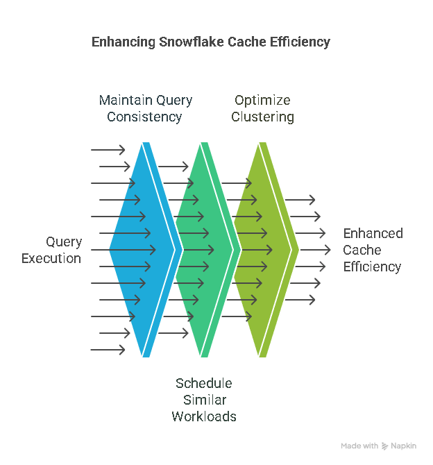 Cache Efficiency Diagram