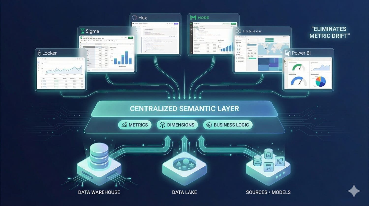Centralized Semantic Layer Architecture