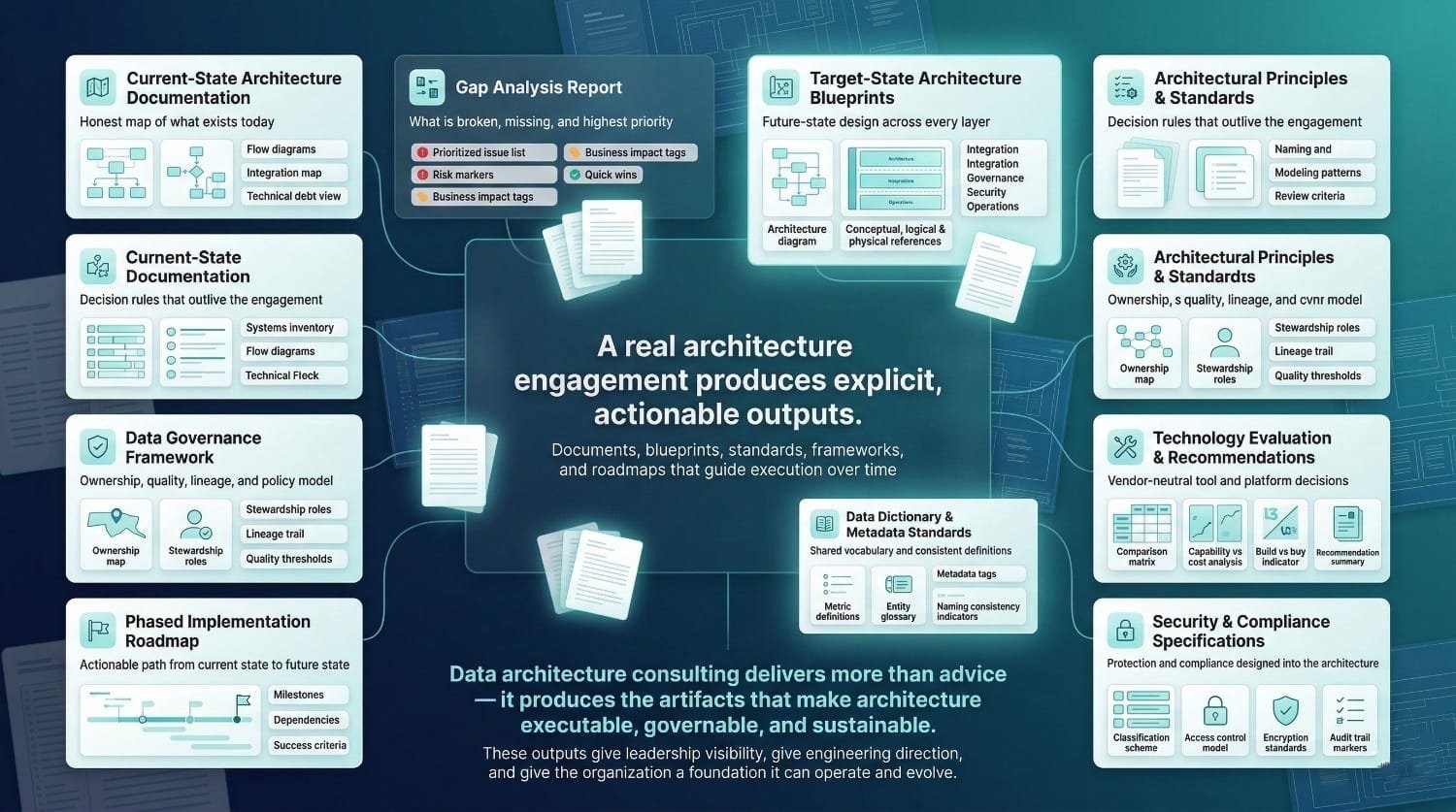 Data Architecture Consulting Outputs