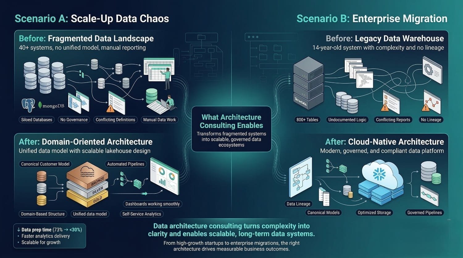 Data Architecture Consulting Scenarios