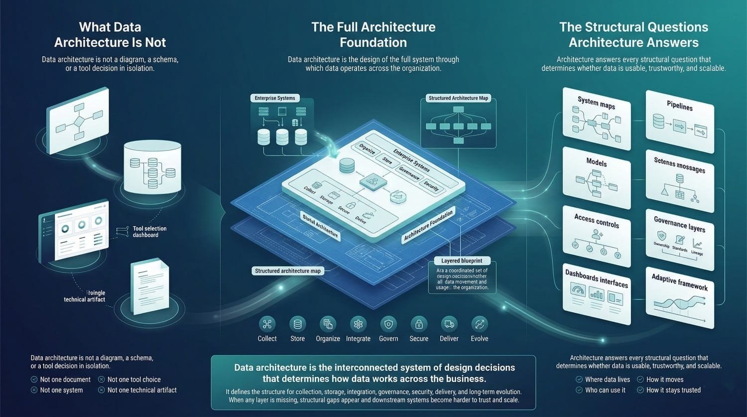 Data Architecture Framework Diagram 2