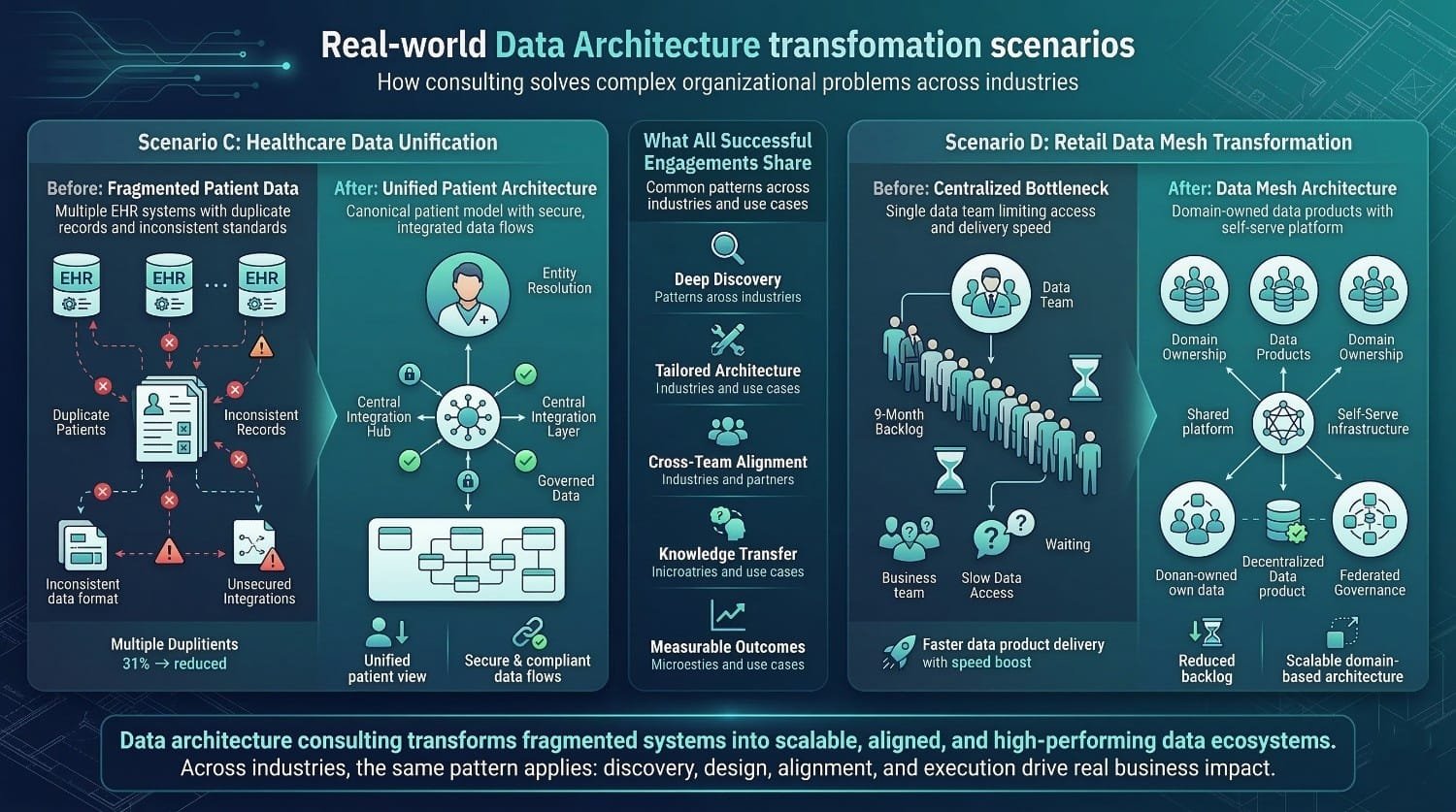 Data Architecture Transformation Scenarios