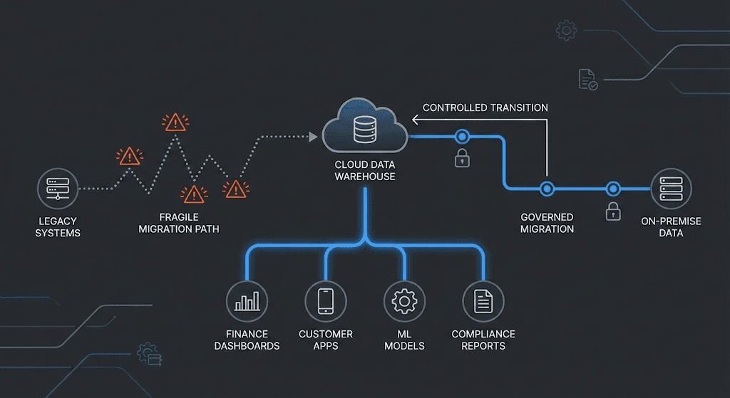 Data Migration Architecture Diagram