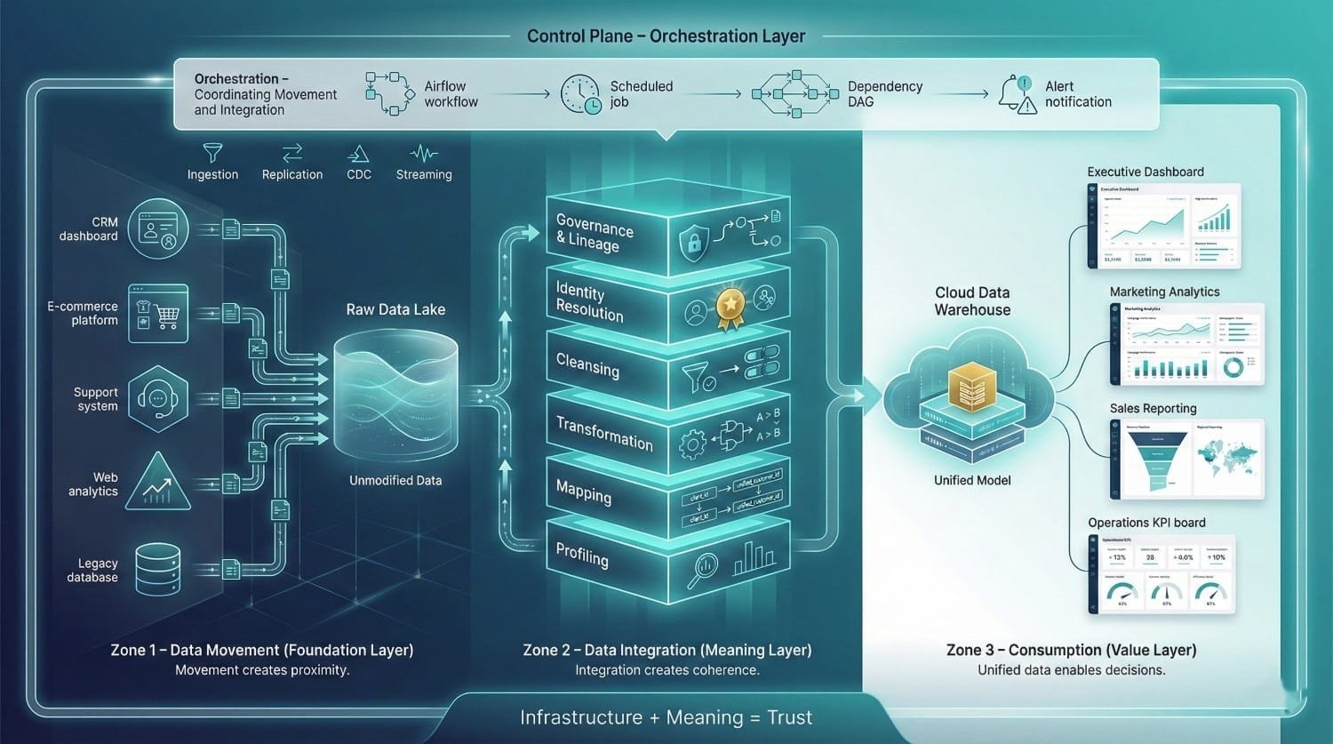 Data Movement Integration Architecture