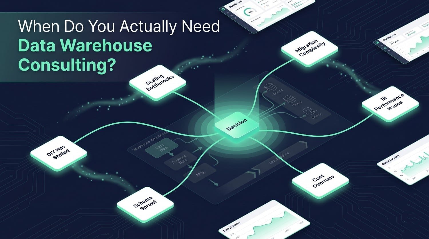 When Do You Actually Need Data Warehouse Consulting?