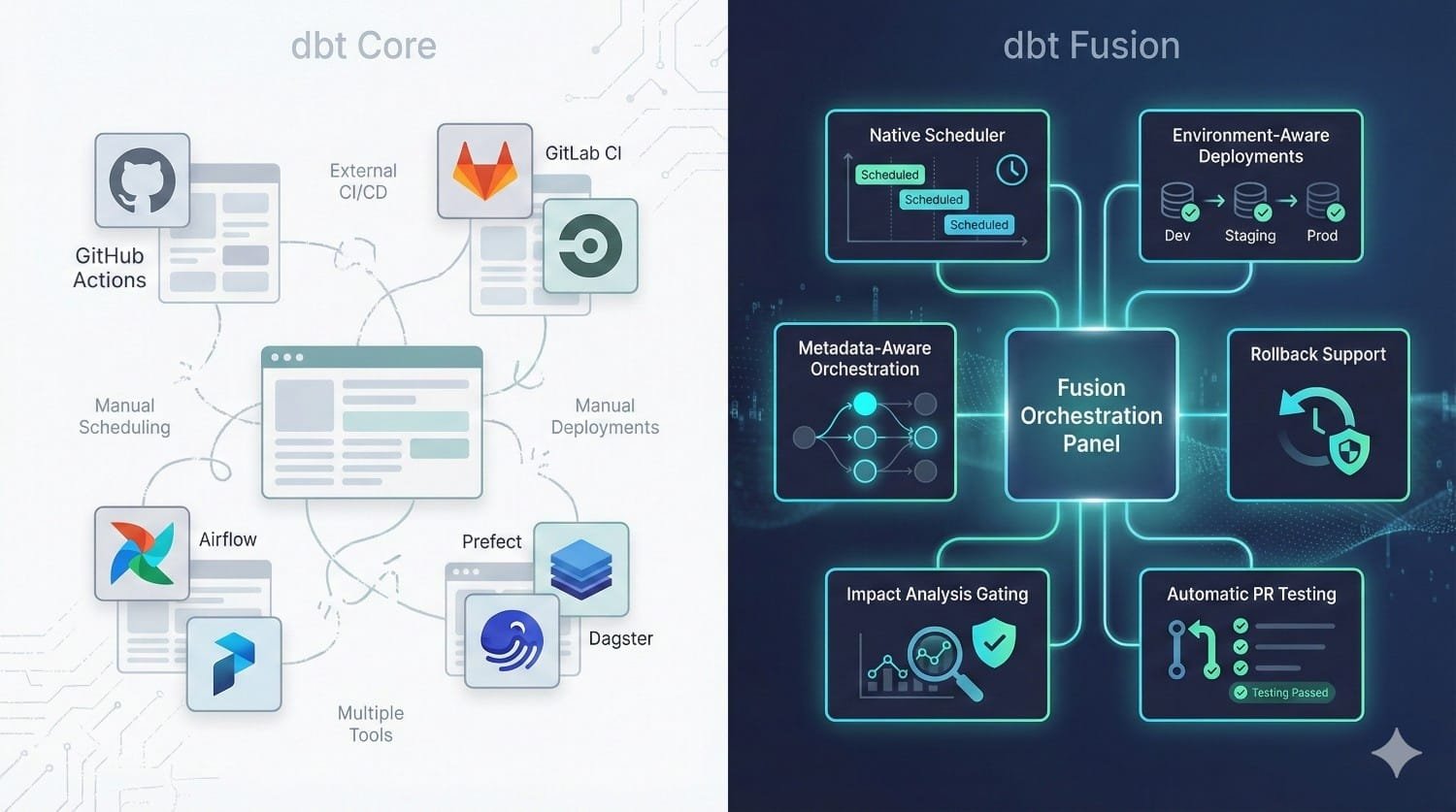 Dbt Core Vs Fusion Comparison Diagram 5