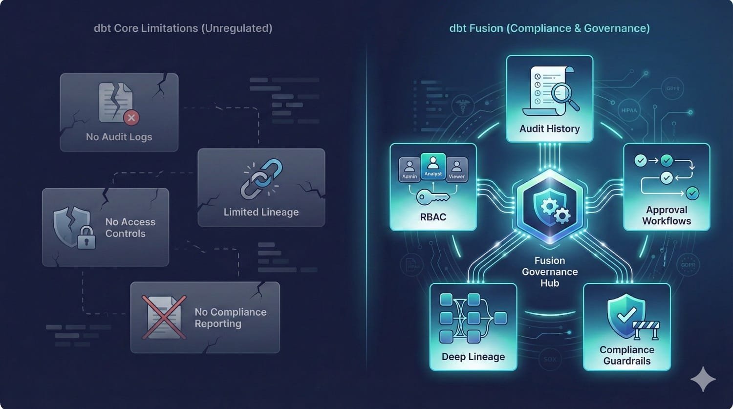 Dbt Core Vs Fusion Comparison