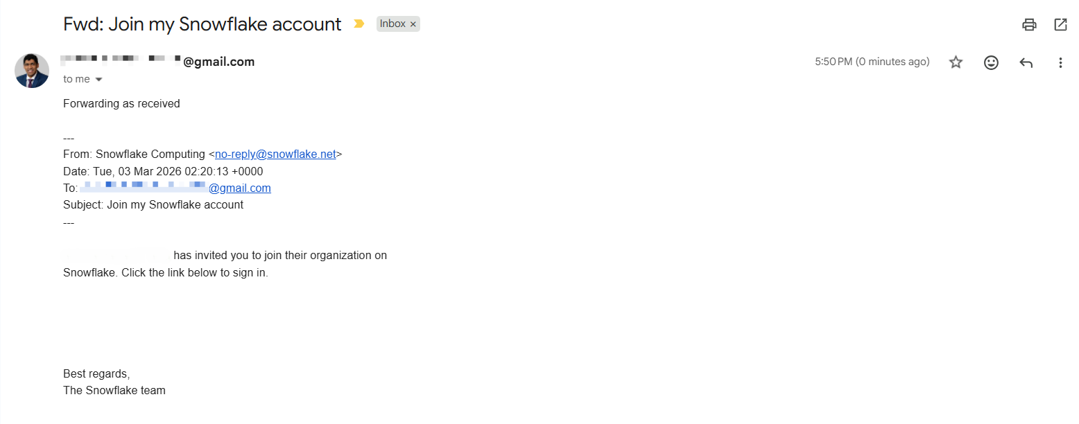 Email openclaw forwarded to me using the email skill