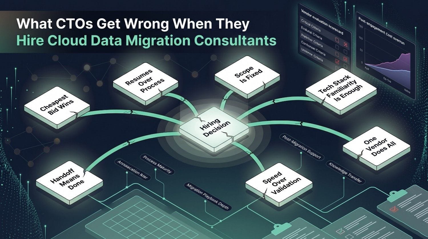 What CTOs Get Wrong When They Hire Cloud Data Migration Consultants