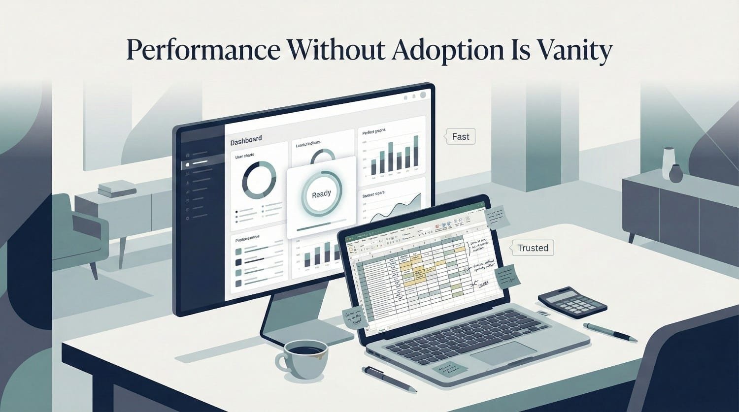 Performance Vs Adoption Dashboard