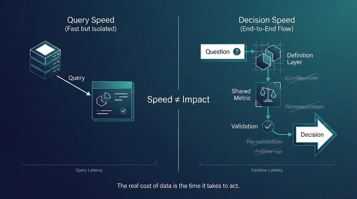 Query Speed Vs Decision Speed Diagram