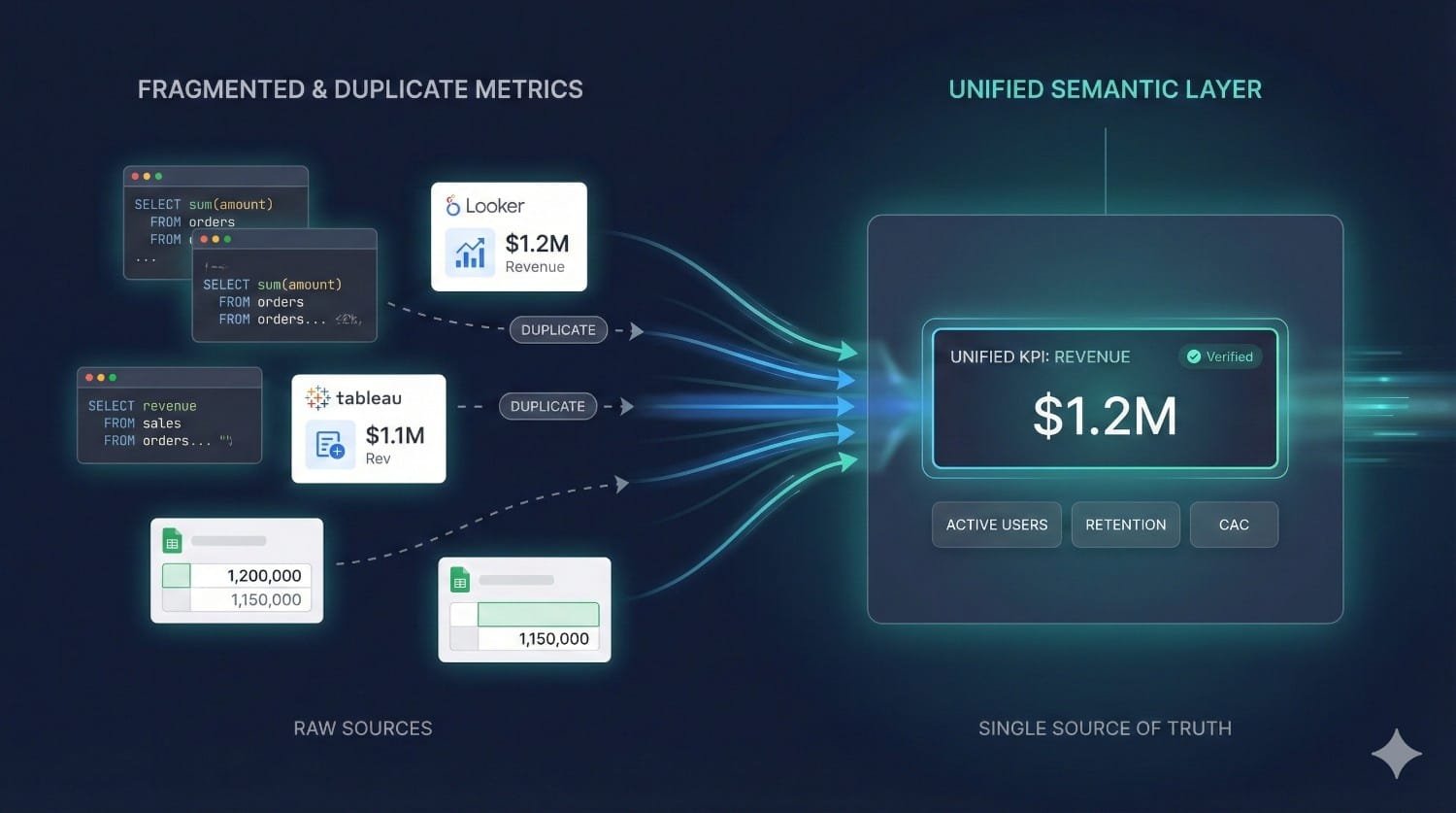 Semantic Layer Vs Fragmented Metrics