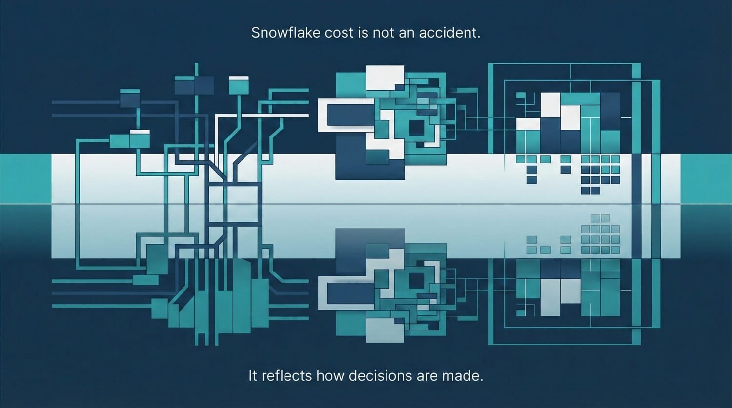 Snowflake Cost Decision Diagram