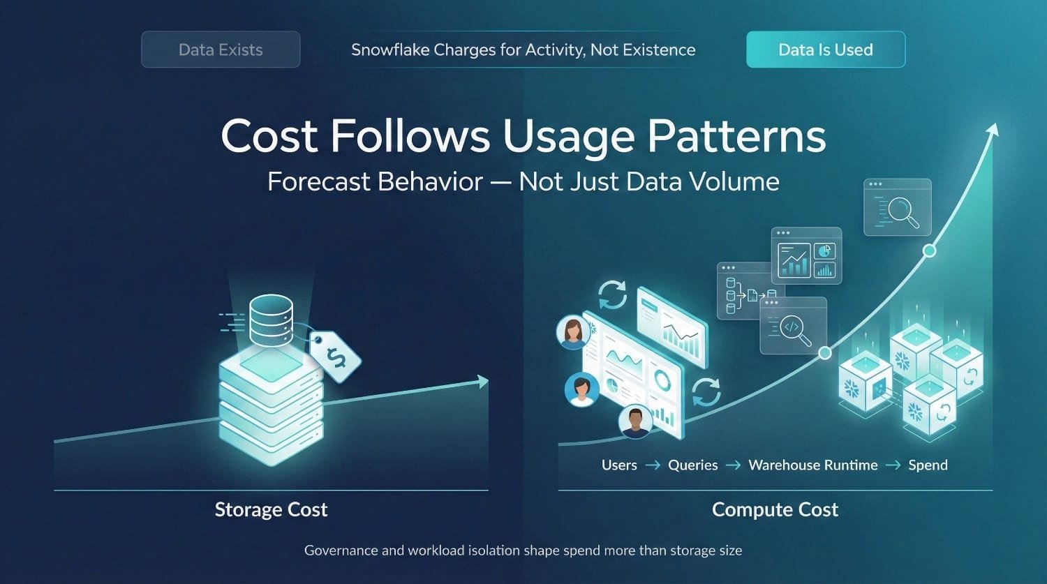 Snowflake Storage Vs Compute Cost Model
