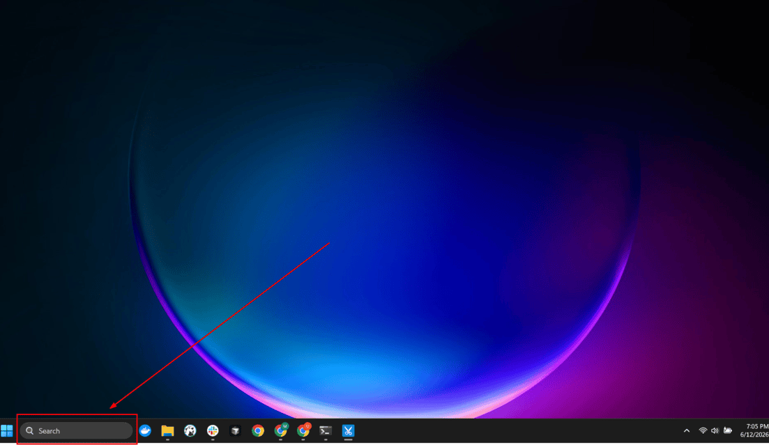 Opening up WSL in windows